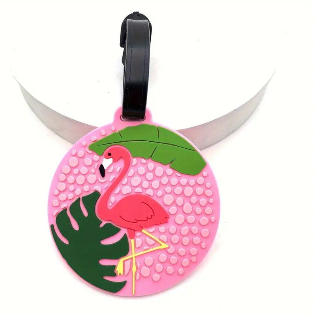 🦩Pink Flamingo Luggage Tag🦩